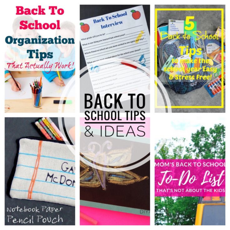 Back to School Tips & Ideas - MM #255 - momhomeguide.com