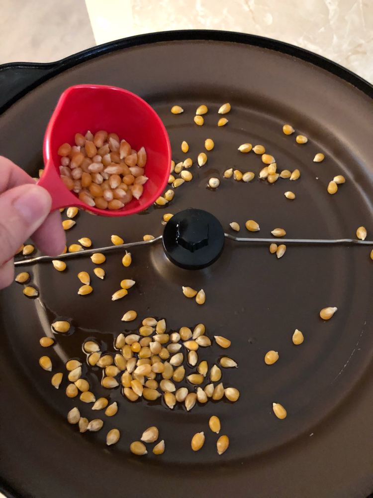 Popping corn is easy with an electric air popper