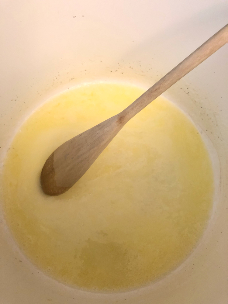 How to make the salty and sugary butter for kettle corn
