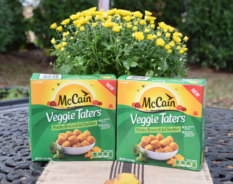 McCain Veggie Taters are a delicious afternoon snack.