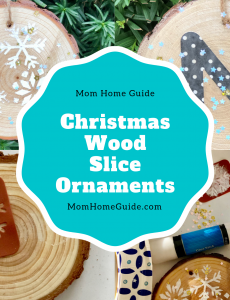 This easy to follow tutorial will show you how to make your own DIY wood slice ornaments for Christmas or the holidays.