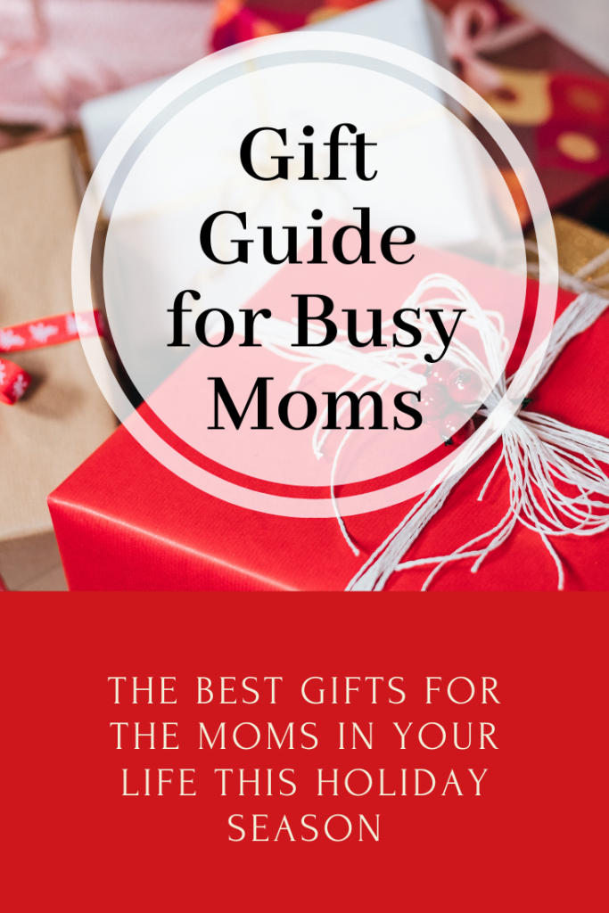 Check out this gift guide for what to get the busy moms in your life for Christmas and this holiday season.