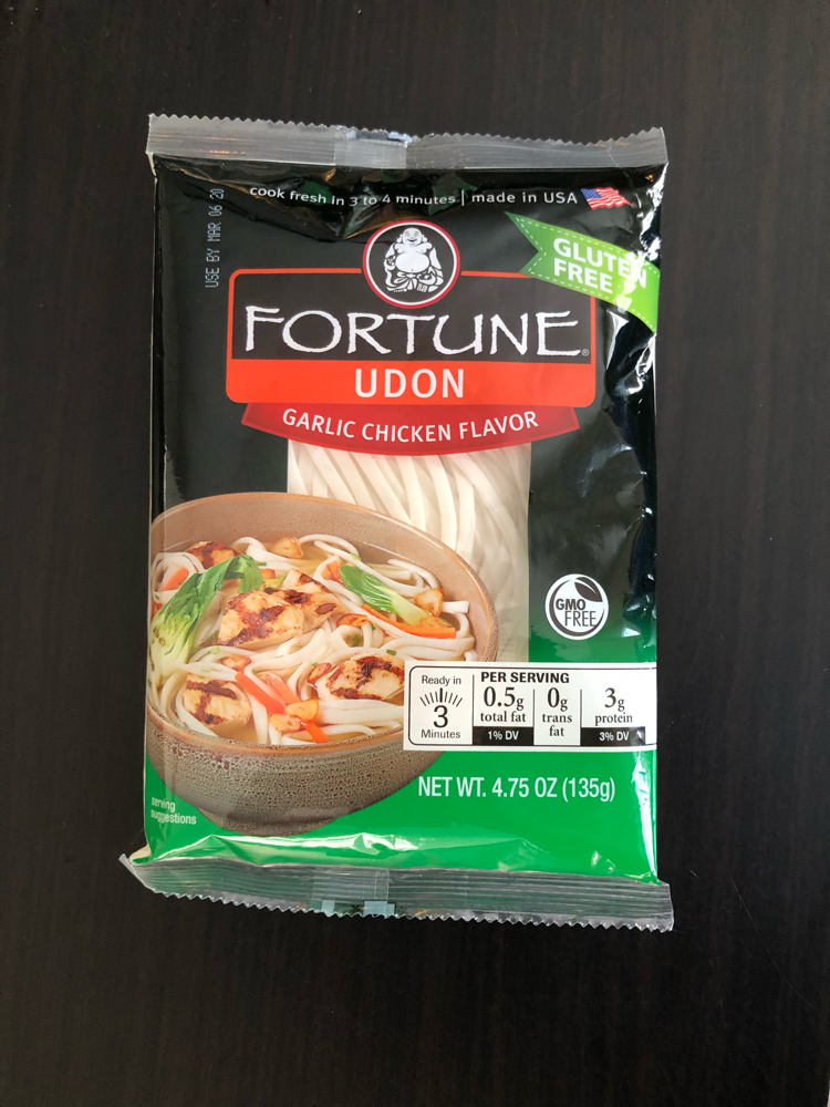 Fortune garlic chicken udon