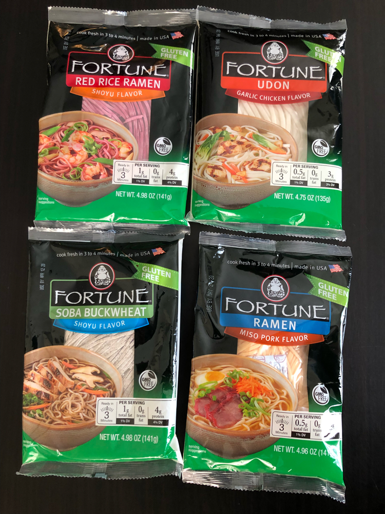 fortune shelf stable noodles by JSL Foods