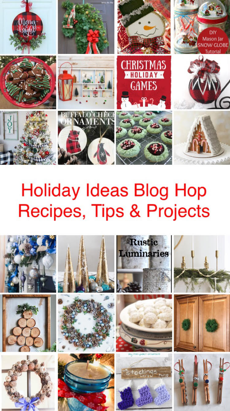 Holiday Ideas Blog Hop - 4 weeks of awesome Christmas recipes, projects and tips