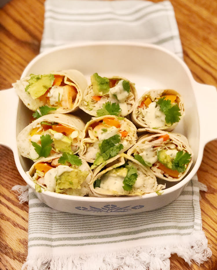 I love this easy and delicious recipe for shrimp burritos!