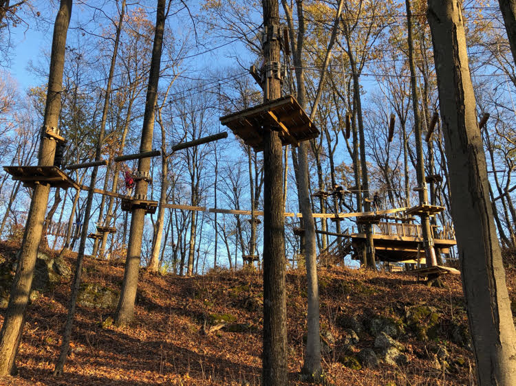 TreEscape Aerial Adventure Ropes Course f