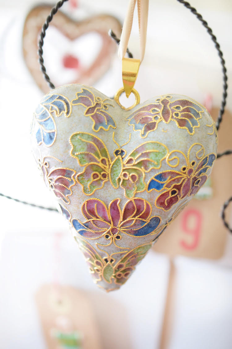 A beautiful heart ornament