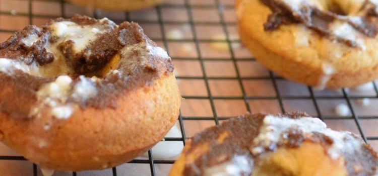 Cinnamon Roll Donuts (Taste Creations Blog Hop)