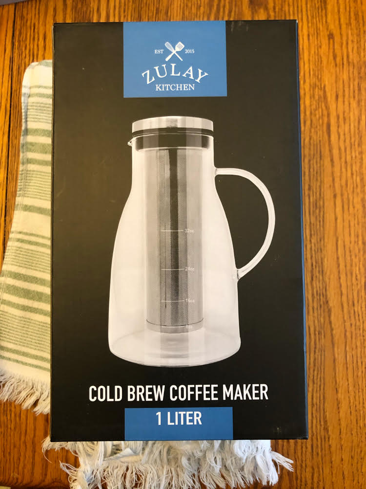 Zulay Kitchen Cold Brew Coffee Maker 1 Liter