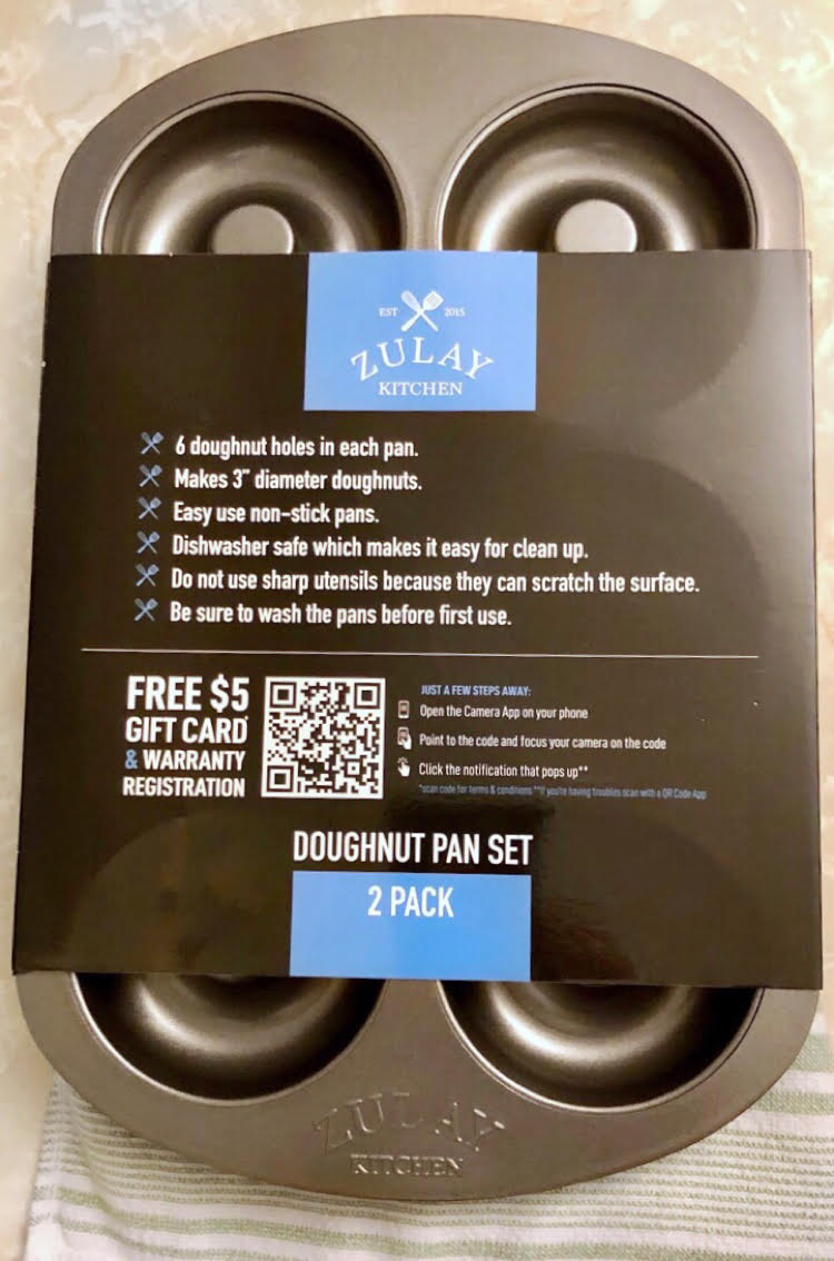 This non-stick donut pan from Zulay Kitchen makes baking donuts a breeze