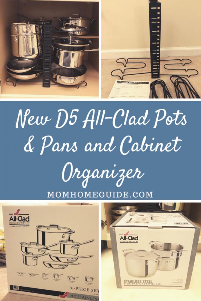 Check out this inexpensive product for getting all your pots and pans organized!