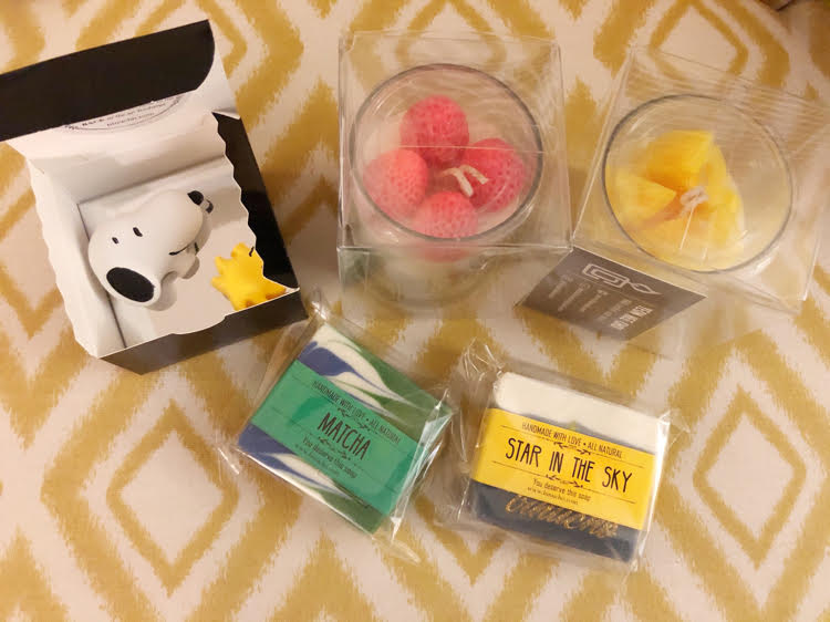 I love these sweet natural candles and soap gifts from BinuCho.com