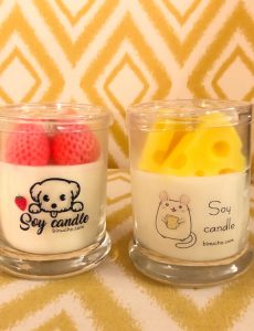 Beautifully crafted all natural soy candles by Binu & Cho