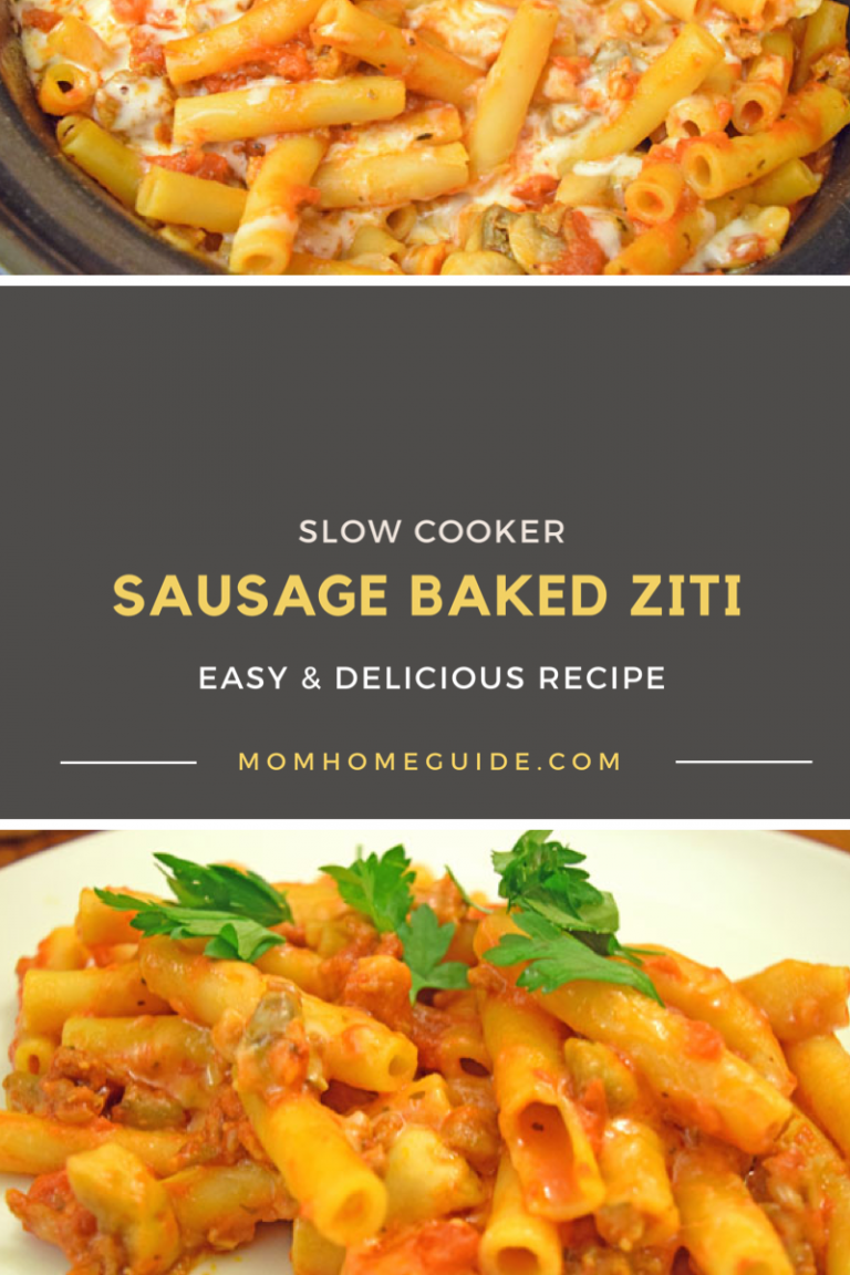 Slow Cooker Baked Ziti Recipe