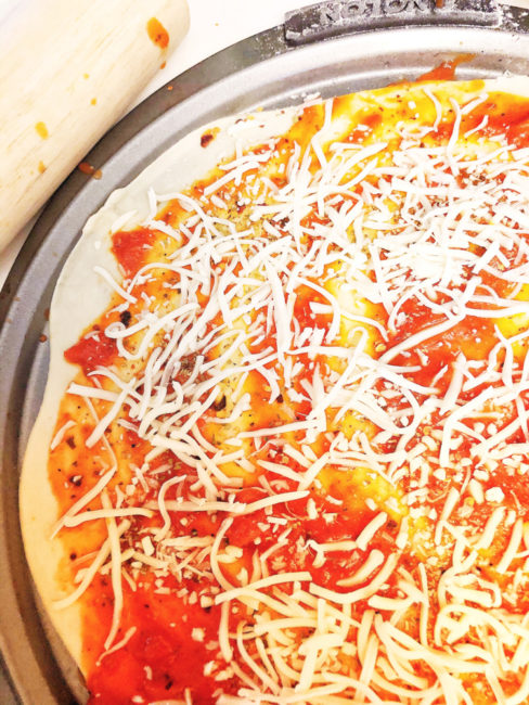 Making delicious homemade pizza at home is super easy with a bread machine.