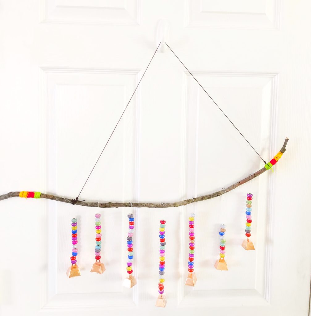 Beaded DIY Wind Chimes  How to Make a Beaded Wind Chime