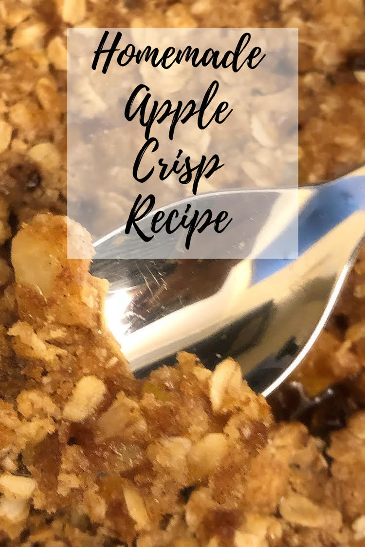 Granny Smith homemade apple crisp