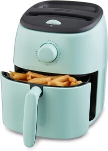 mint green Dash electric air fryer