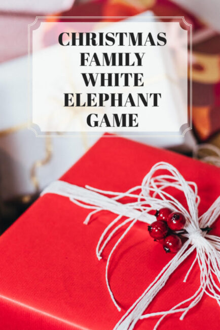 how to host a family Christmas White Elephant Game