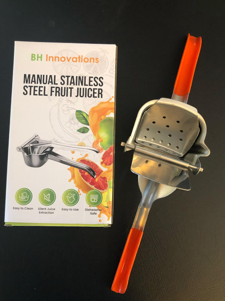 Manual Stainless Steel Fruit Juicer from BH Innovations