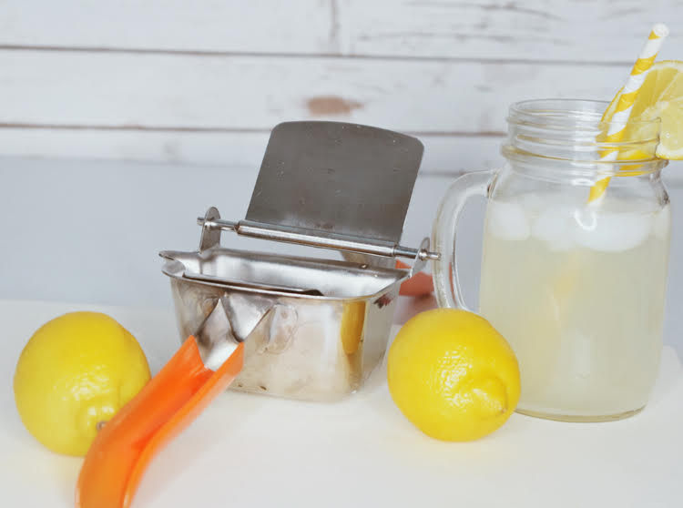 stainless steel juicer for lemons, lime and oranges