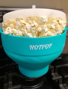 aqua hotpop microwave popcorn popper