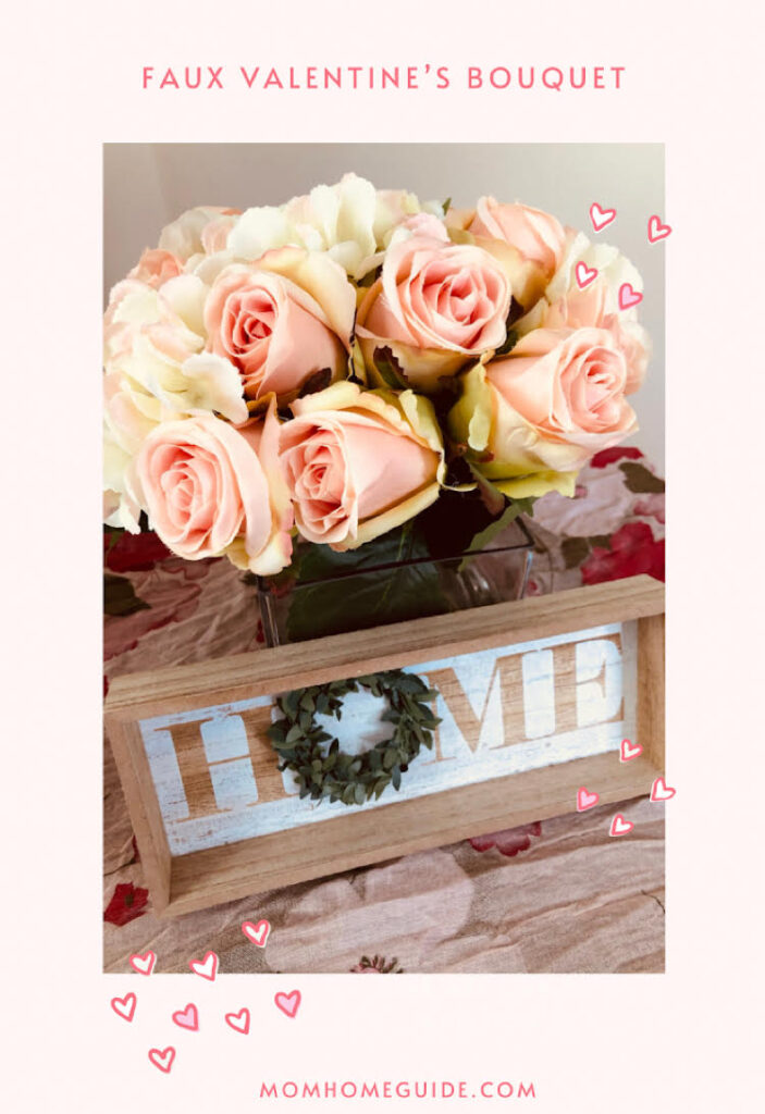 faux valentine's day flowers