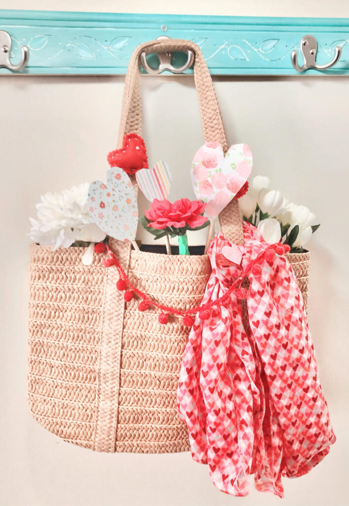 Felt Heart Tote