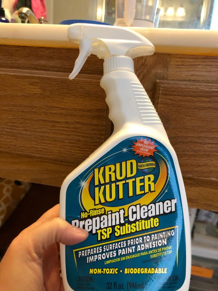 Krud Kutter, for cleaning surfaces before painting for better adhesion