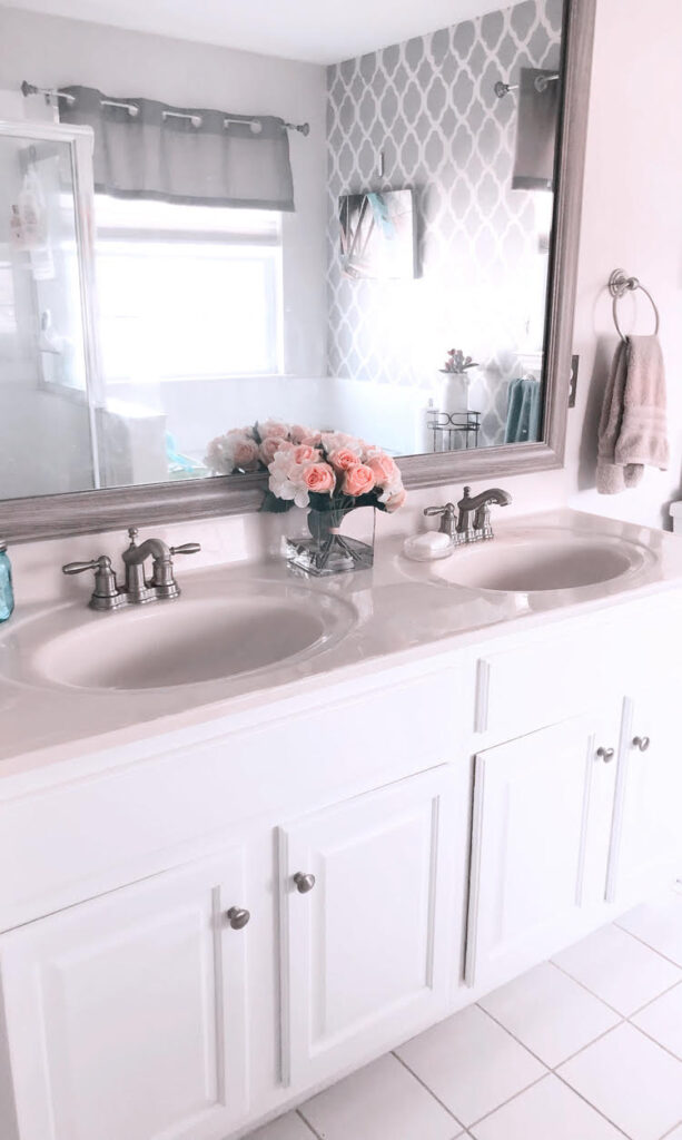 How to Paint a Bathroom Cabinet in a Weekend