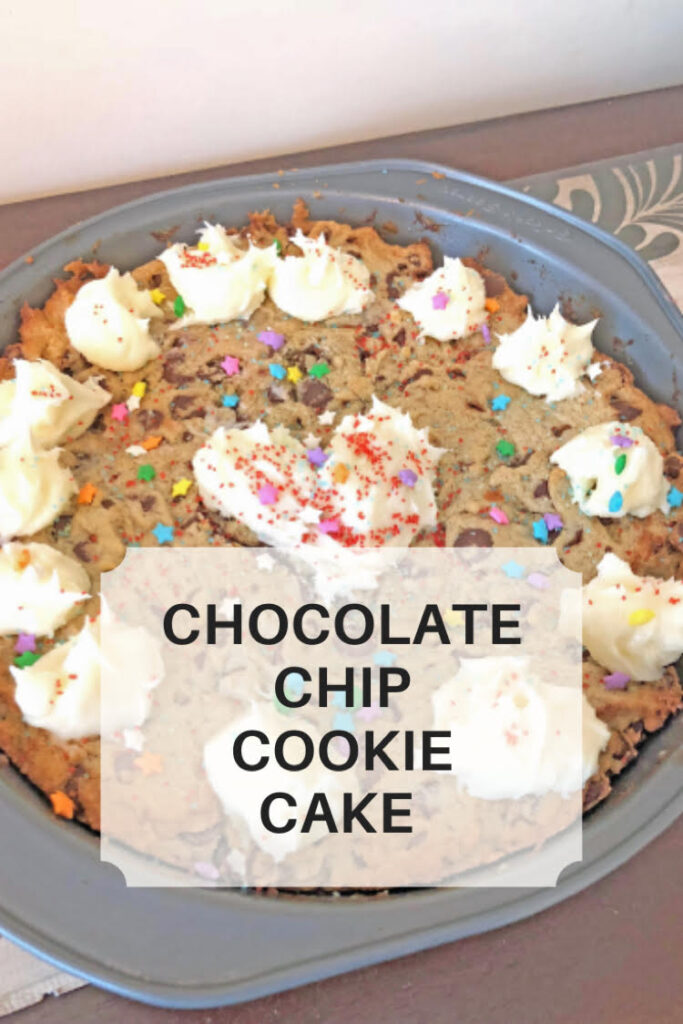 chocolate chip cookie cake recipe