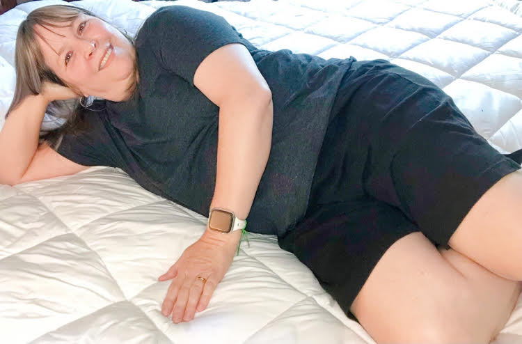 Blogger Lauren Kim on her new Therapedic mattress pad