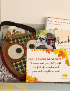 I love the Fall Lemon Drop gift box from Lemon Box Gifts!