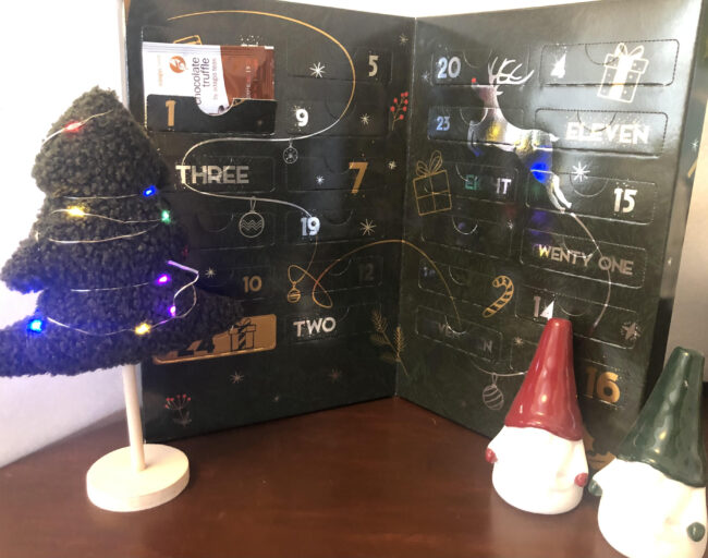 Adagio Teas advent calendar is a fun and tasty way to count down to the holidays!