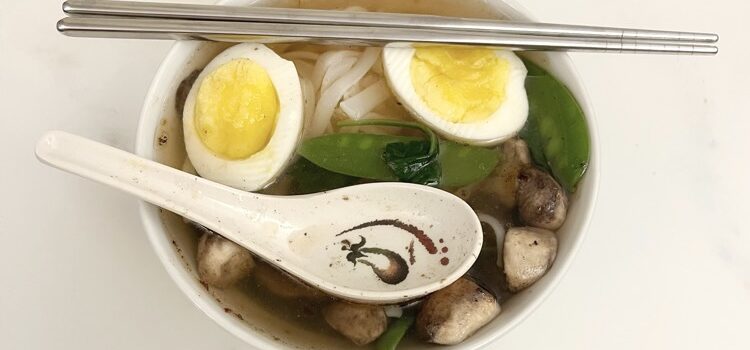 Ramen-Style Rice Noodle Soup Recipe