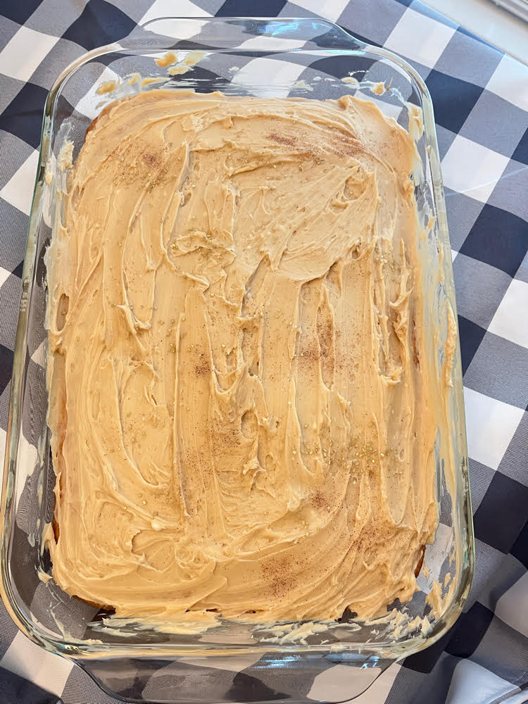 Rich Chocolate Cake with Coffee Buttercream Frosting