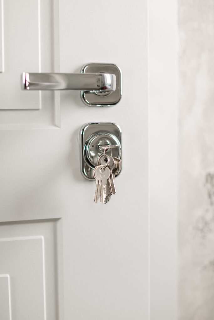The lock on your front door is an important element in your home's security.