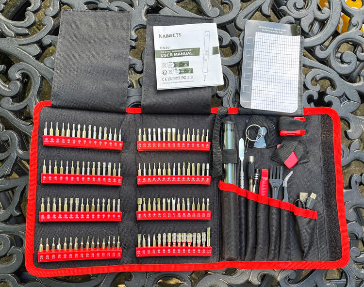 KAIWEETS ES20 137 in 1 Cordless Precision Power Screwdriver Kit