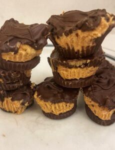 I love this delicious homemade peanut butter cups recipe!