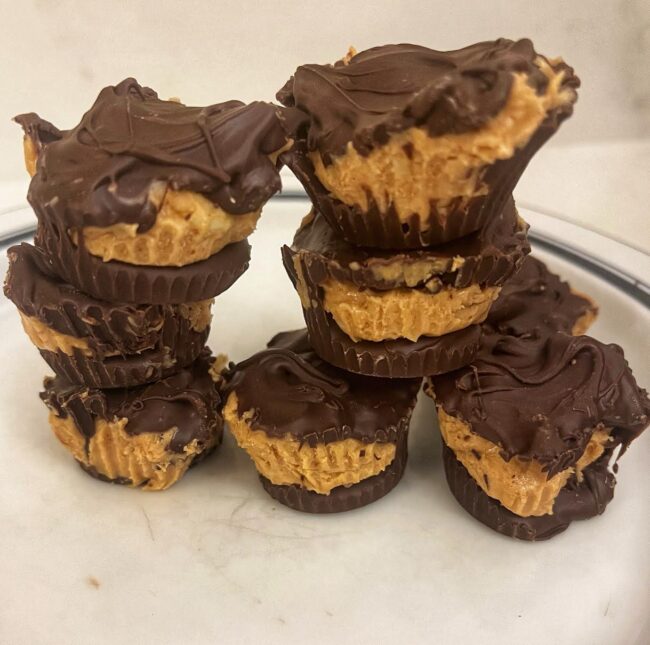 I love this delicious homemade peanut butter cups recipe!