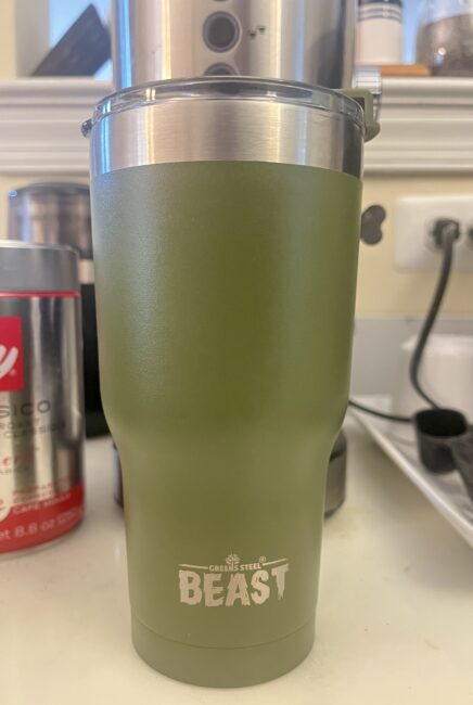 Beast hot cold travel cup and tumbler