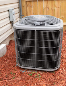 a well-maintained AC unit outdoors