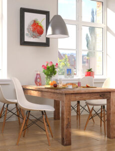 dining area in a home