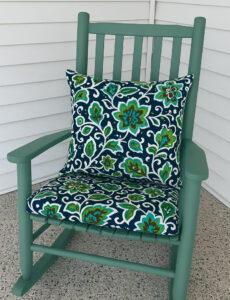 Raging Sea, Sherwin Williams, rocking chair