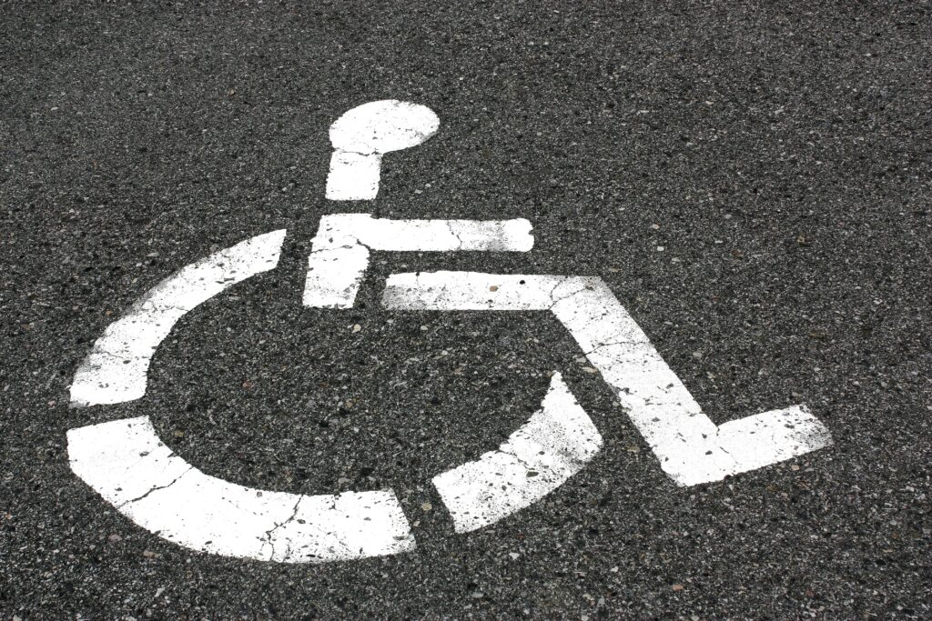 graphic of an individual in a wheelchair