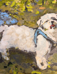 shih tzu painting