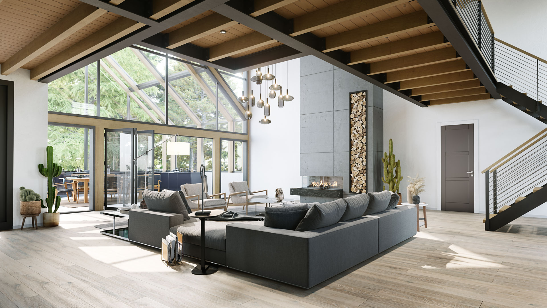 interior, modern home
