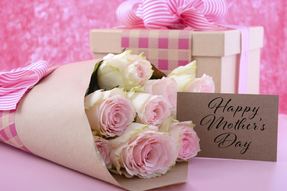 mother's day, flowers, candles