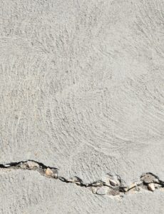 crack, wall, foundation